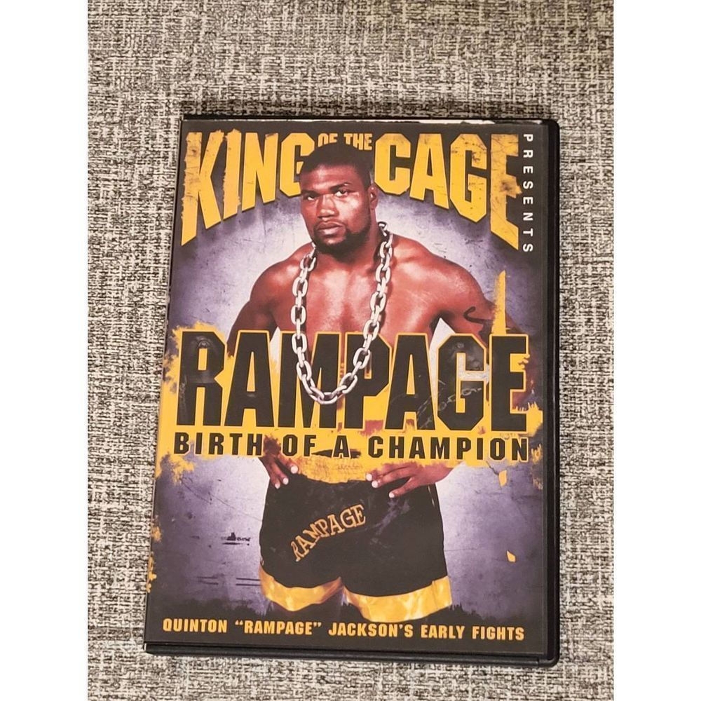 King of the Cage - Rampage: Birth of a Champion (DVD, 2007) UFC FIGHTER